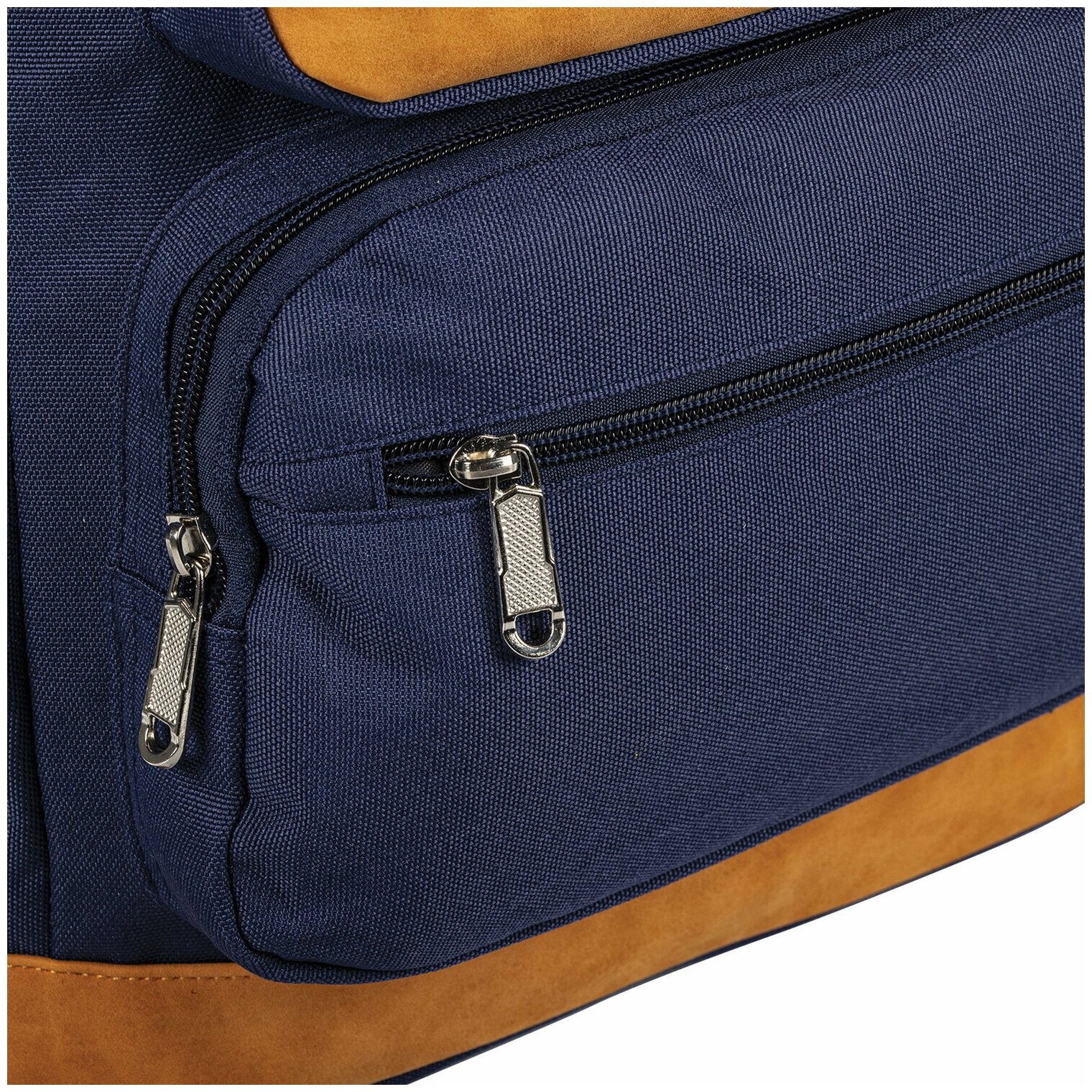 Рюкзак ручка для переноски BRAUBERG Бронкс 27 л синий - фото №11