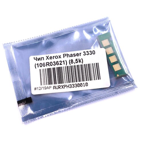 Чип булат 106R03621 для Xerox Phaser 3330, Xerox WC 3335 (Чёрный, 8500 стр.) bion 106r03621 картридж для xerox phaser 3330 wc 3335 3345 8500 стр черный