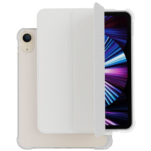 Чехол VLP Чехол vlp для iPad mini 6 2021 Dual Folio, белый чехол smart folio для ipad mini 6 2021 года черный