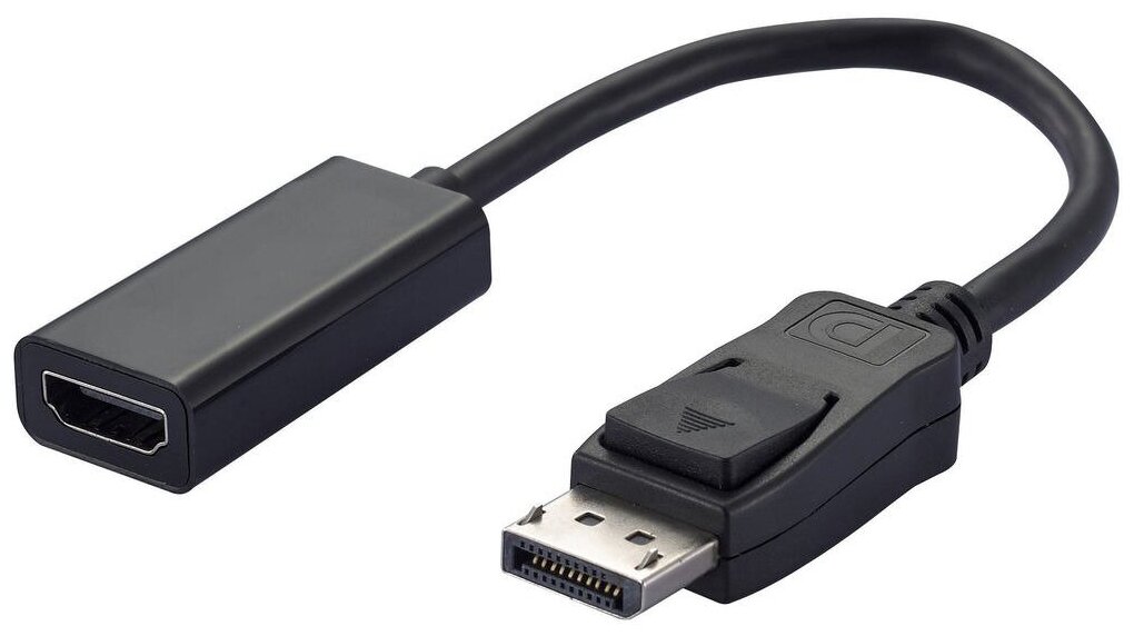 Аксессуар Greenconnect Greenline Active DisplayPort - HDMI Black GCR-ADP2MHD