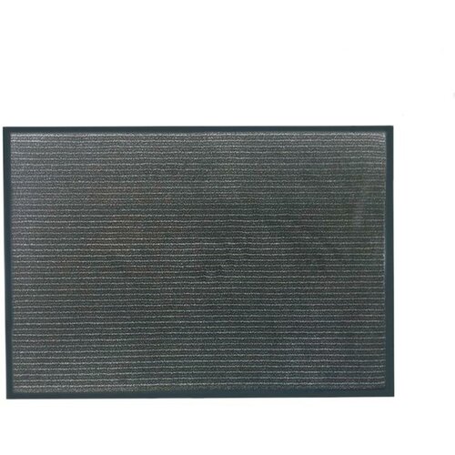 Коврик придверный симаттекс Стерео Серо-черный 600*900 мм