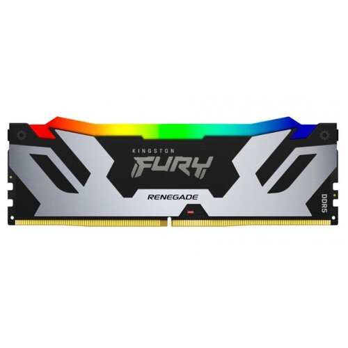 Модуль памяти 16GB KINGSTON Fury Renegade Silver RGB KF560C32RSA-16, RGB, DIMM, DDR5, 6000 МГц