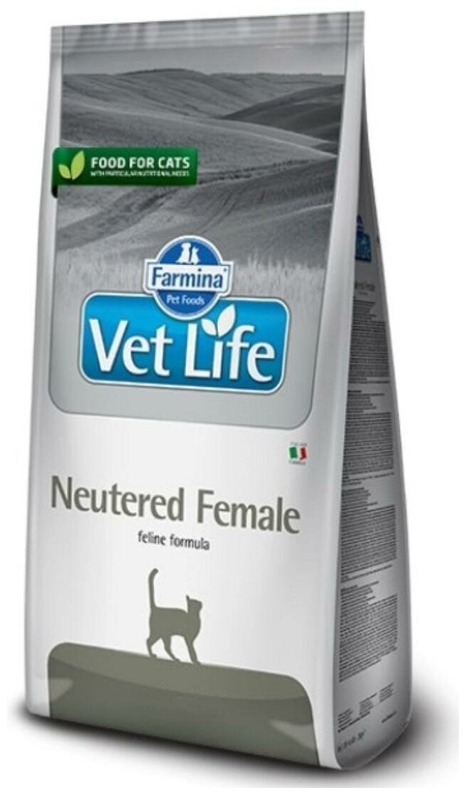 Сухой корм Farmina Vet Life Neutered Female 400 г для стерилизованных кошек - фотография № 1