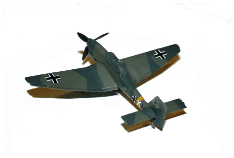 Сборная модель Звезда Немецкий бомбардировщик Ju-87B2 без клея 1:144 - фото №6