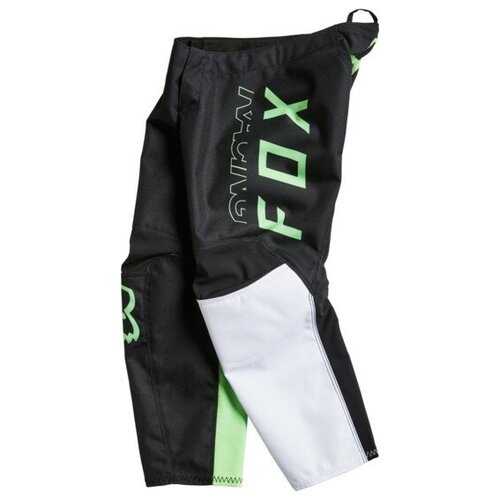 Мотоштаны детские Fox Skew Kids Pant (Black/Green, K4, 2022 (28191-151-K4))