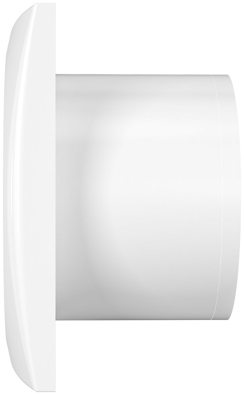 Вентилятор вытяжной осевой DICITI AURA 5C MRH, D 125 мм, с обратным клапаном, сверхтихий, с таймером, фотодатчиком и датчиком влажности, белый глянец - фотография № 3