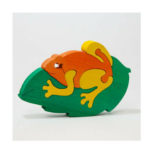 Пазл TreeTone Жабка на листе