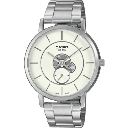 Наручные часы CASIO, серебряный, белый