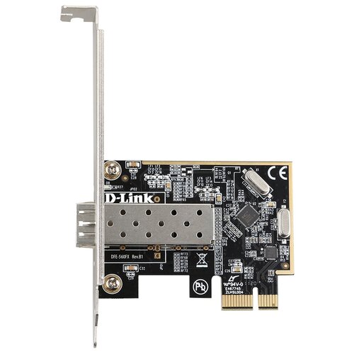 Сетевая карта D-link DFE-560FX (DFE-560FX/10/B1A) сетевая карта d link dfe 560fx b pci express network adapter 1x100base fx sfp