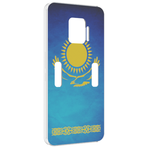 Чехол MyPads герб и флаг казахстана для ZTE Nubia Red Magic 7 Pro задняя-панель-накладка-бампер