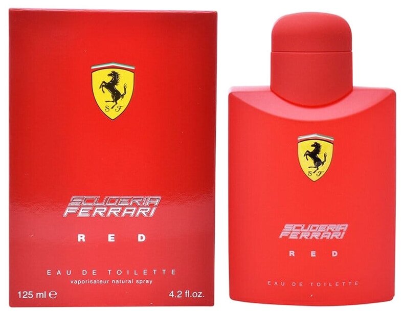 Ferrari, Scuderia Ferrari Red, 125 мл, туалетная вода мужская