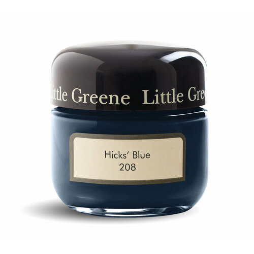 Пробник краски в/э акриловой Little Greene, цвет № 208, HICKS BLUE, 60 мл