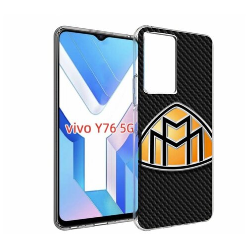 Чехол MyPads майбах maybach для Vivo Y76 5G задняя-панель-накладка-бампер