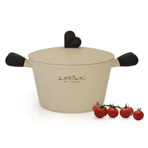 Кастрюля BERGHOFF Lover by Lover с крышкой 24см 5л, 3800007