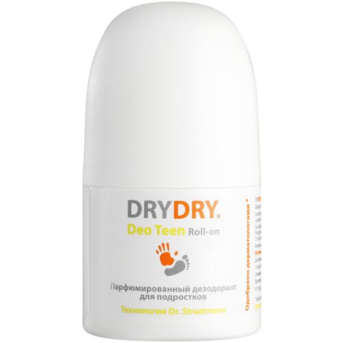 Dry Dry Deo Teen Roll-on Дезодорант для подростков (парфюмированный), 50 мл