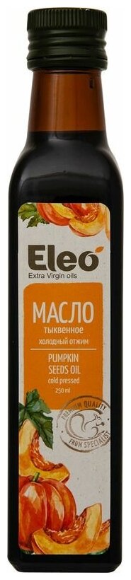 Масло тыквенное Eleo 250мл - фото №3