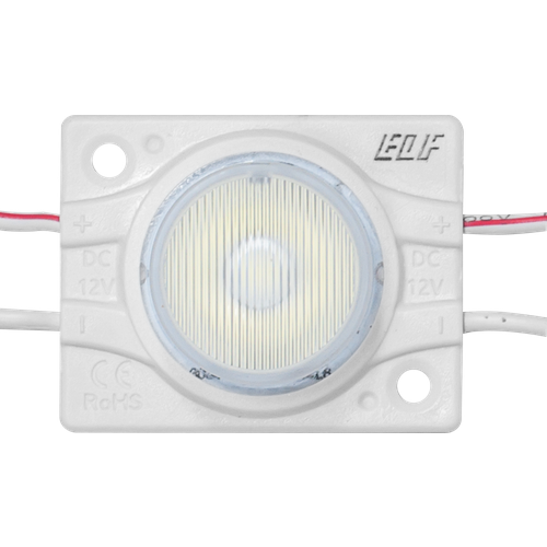 Светодиодный модуль герм. 2.4W 1Led Белый 12V ELF-EDGE-200