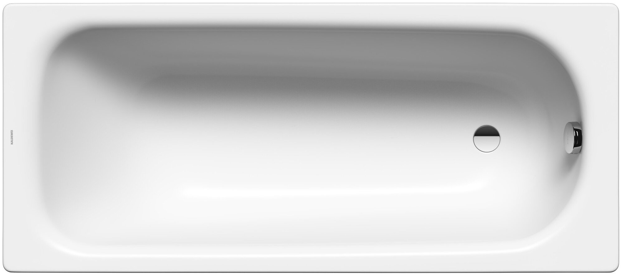 Saniform Plus 112830000001 Ванна прямоугольная 180х80 см (сталь, белый, покрытие антискользящее) Kaldewei - фото №9