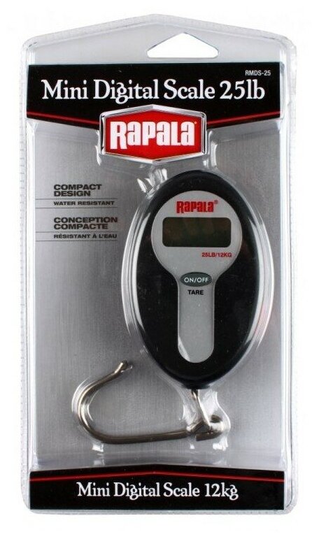 Rapala RMDS-25 Электронные весы на 12 кг - фото №2