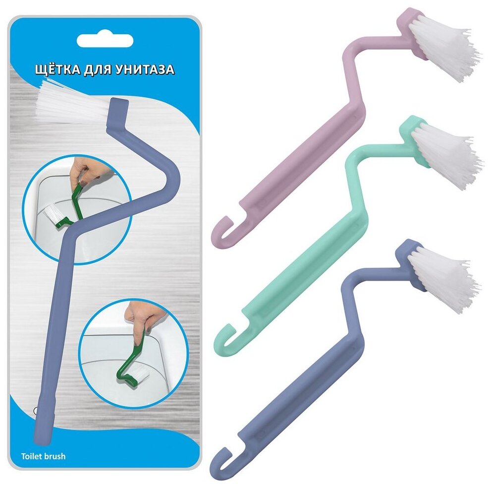 фото Ершик туалетный Мультидом Пастель VL58-190