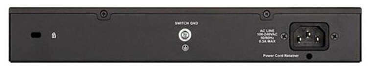 Неуправляемый коммутатор D-Link DGS-1024DI2A с 24 портами 101001000Base-T