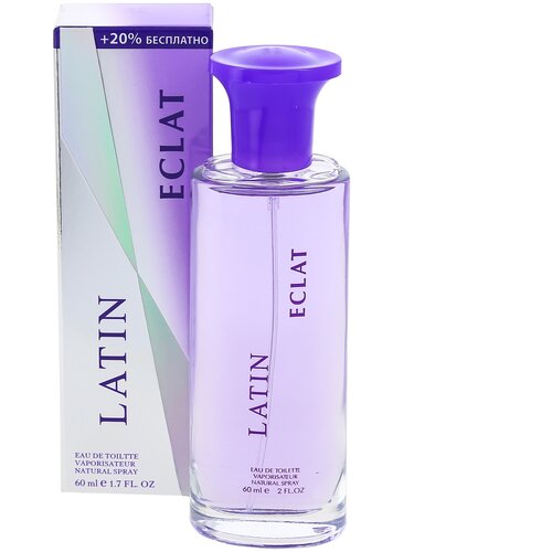 Туалетная вода LATIN ECLAT жен 60 мл kpk parfum latin eclat туалетная вода 60 мл для женщин