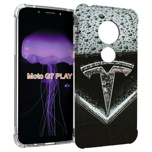 Чехол MyPads tesla тесла 1 для Motorola Moto G7 Play задняя-панель-накладка-бампер чехол mypads tesla тесла 3 для motorola edge plus задняя панель накладка бампер