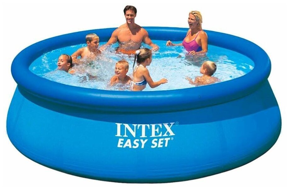 Бассейн INTEX EASY SET, 244х61см, фильтр-насос 1250л/ч, 3077л, 28108 - фото №5