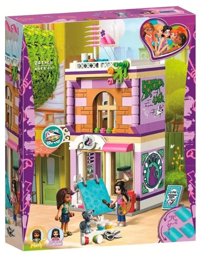 Lego Friends 41365 Художественная студия Эммы Конструктор - фото №20