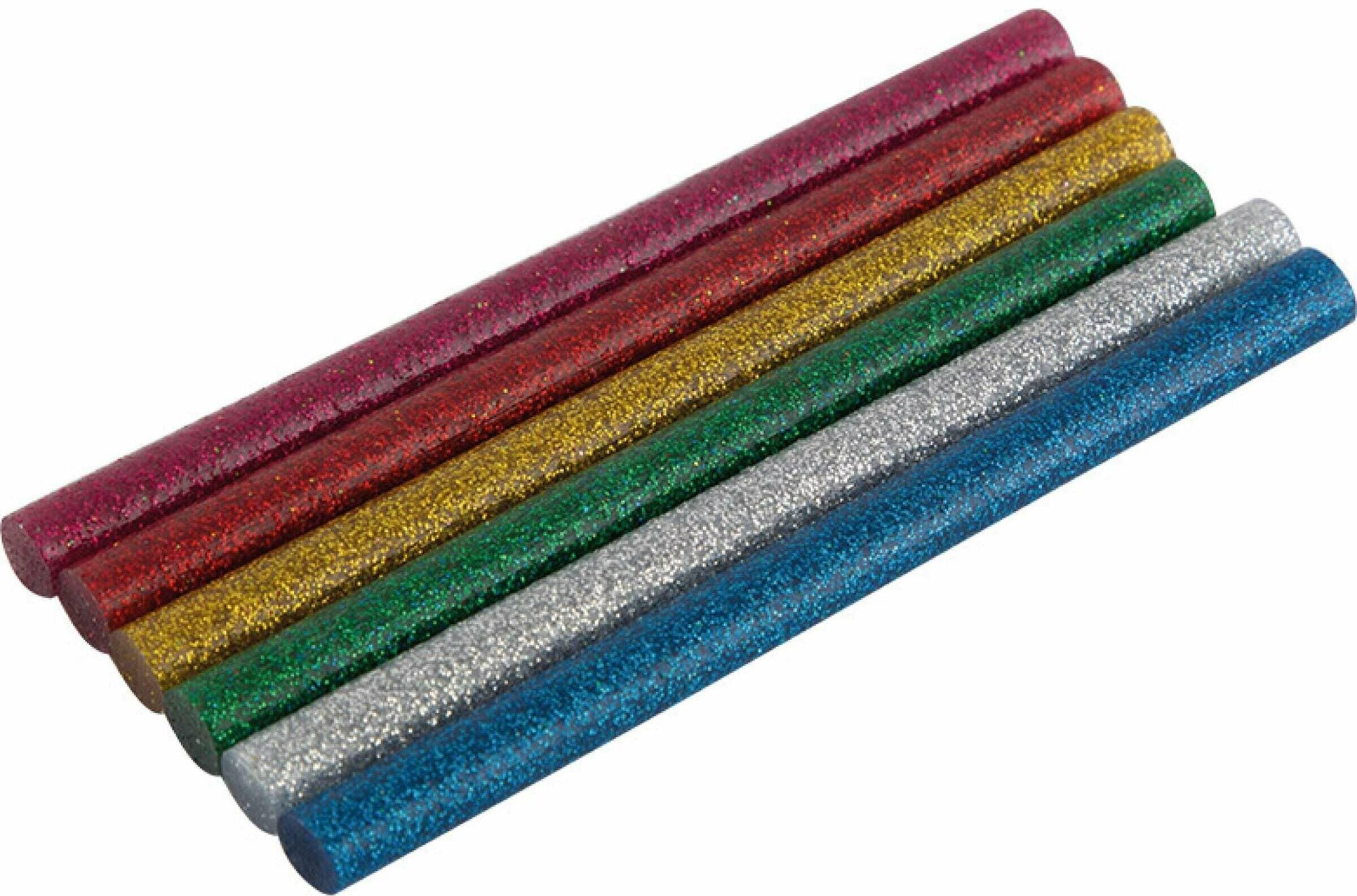 Набор клеевых стержней для клеевого пистолета, разноцветный, 7 мм, 20 шт