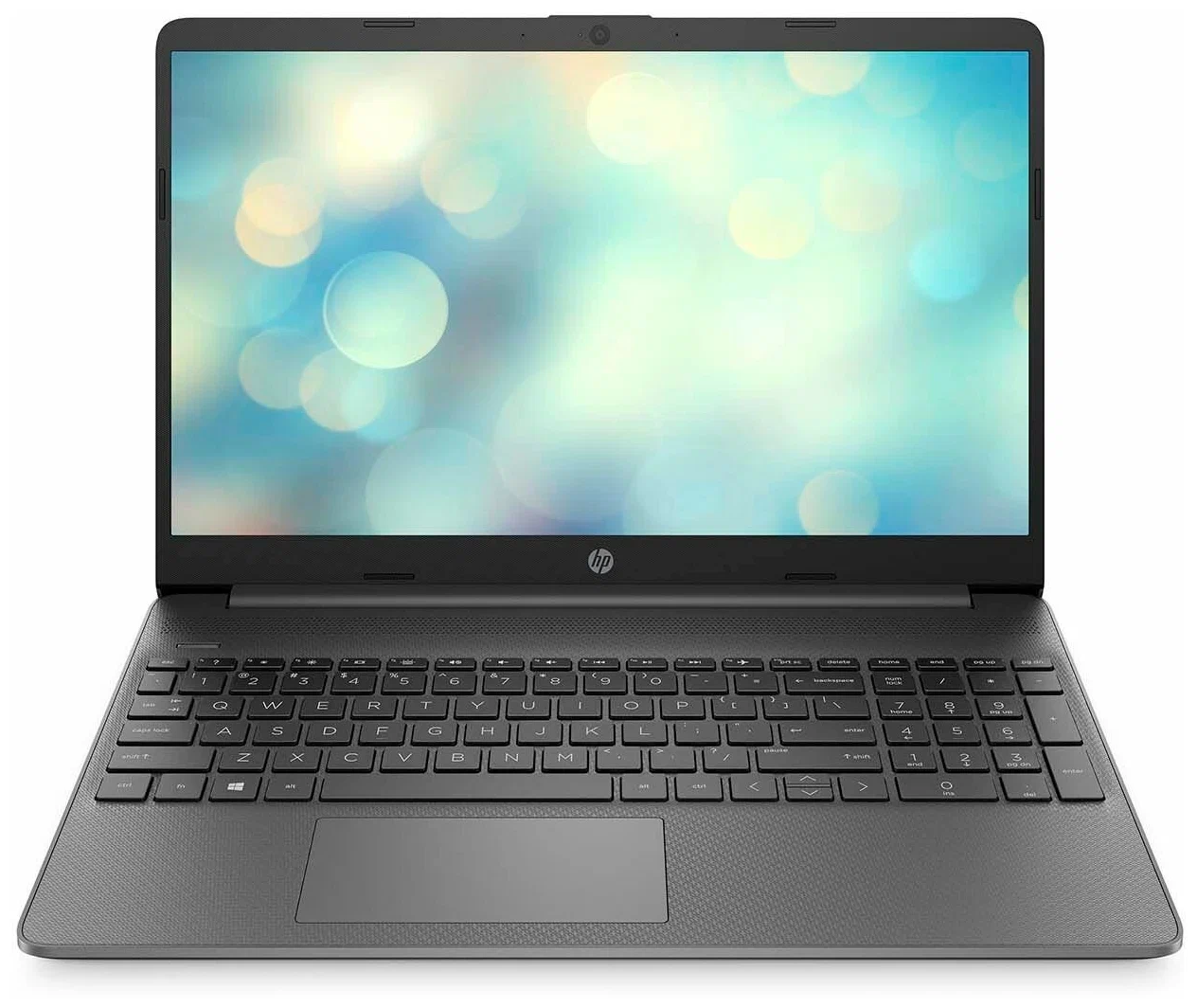 15.6" Ноутбук HP 15s-eq1162ur (1920x1080, AMD Ryzen 3 2.6 ГГц, RAM 8 ГБ, SSD 256 ГБ, Win10 Home), 22R19EA, грифельно-серый