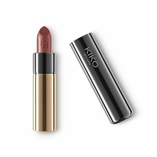 KIKO MILANO Кремовая помада для губ Gossamer Emotion Creamy Lipstick (105 Pinkish Brown) яркая кремовая помада kiko milano gossamer emotion creamy lipstick 3 5 гр