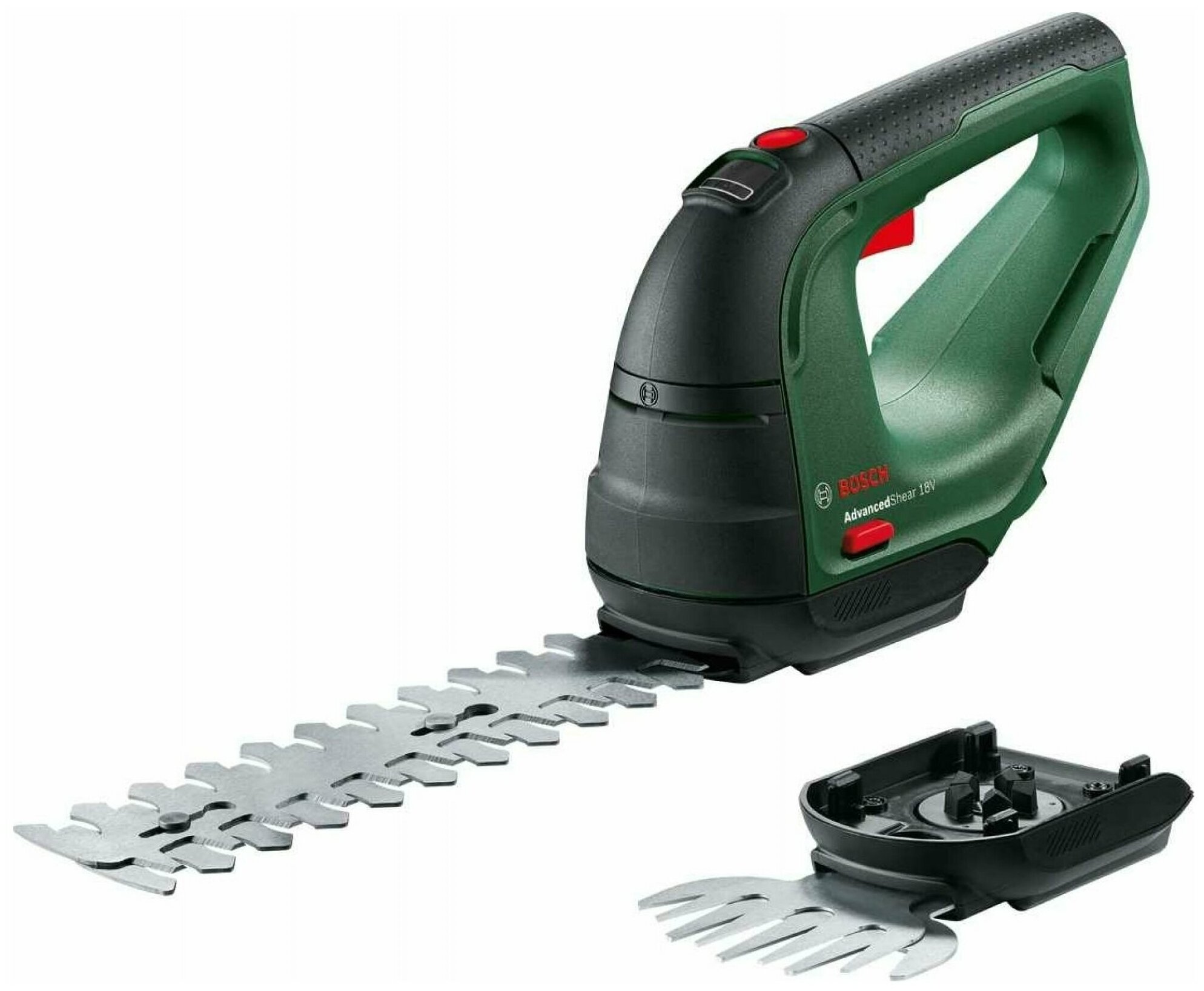 Ножницы аккумуляторные BOSCH для травы, комплект Advanced Shear 18V-10, 0600857001 - фотография № 1