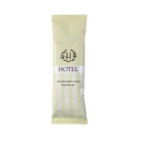 HOTEL набор бритвенный флоупак. 250 шт. в коробке