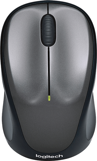 Мышь Logitech Wireless Mouse M235 Grey-Black USB