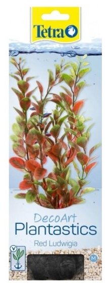 Растение пластиковое Tetra DecoArt Plantastics Red Ludwigia M Людвигия (23 см)