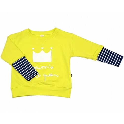 Свитшот Mini Maxi, размер 98, желтый