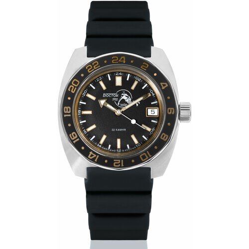 фото Наручные часы восток мужские наручные часы восток амфибия 17005б, черный