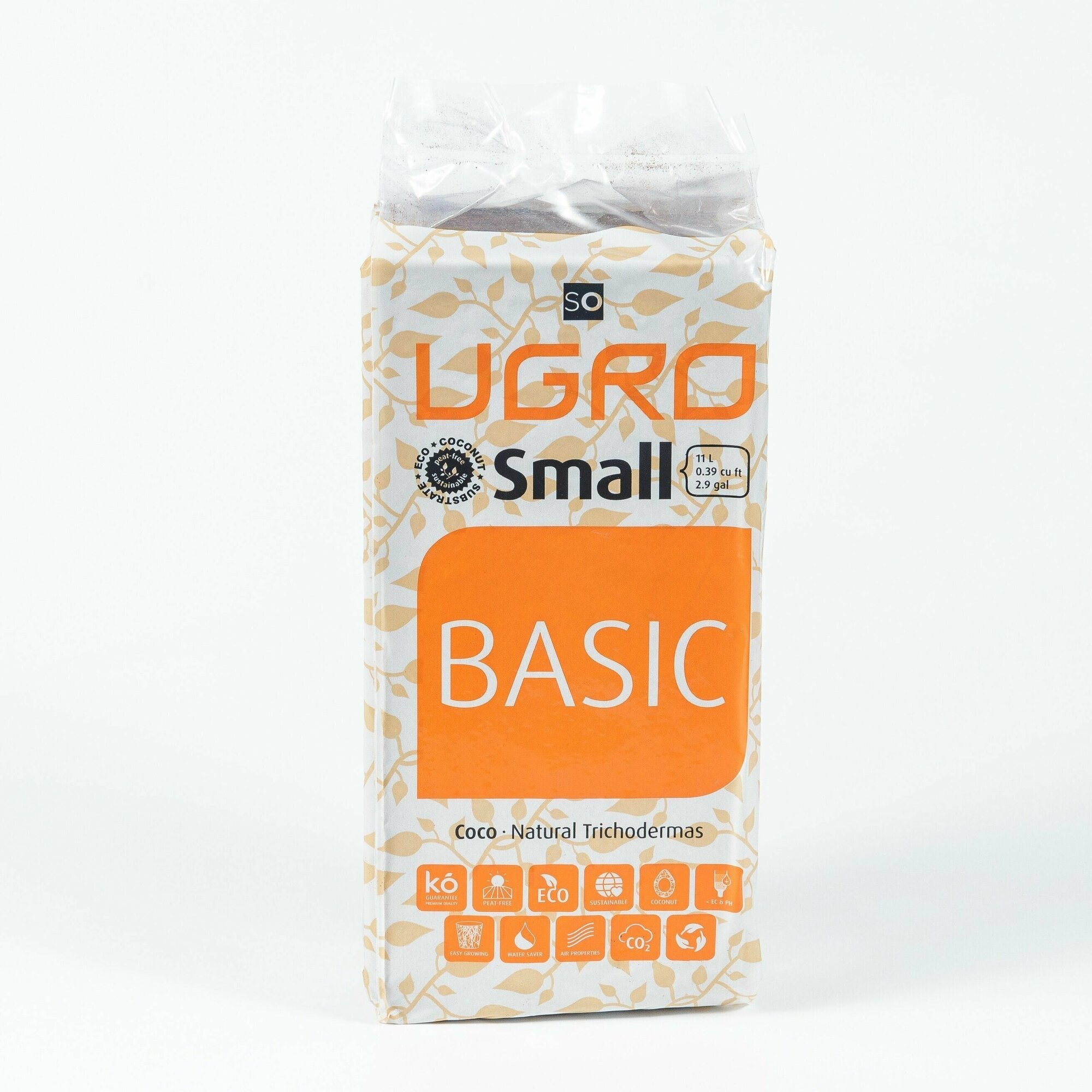 Кокосовый субстрат Ugro small Basic 11 литров