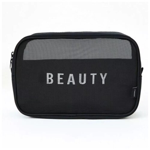 фото Компактная сетчатая косметичка для хранения косметики и других мелочей. нет бренда