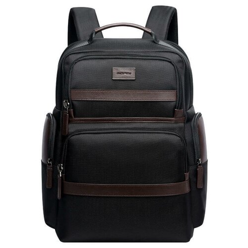 Рюкзак мужской городской дорожный 28л для ноутбука 15.6 Bopai Business 751-007301 Черный с USB зарядкой