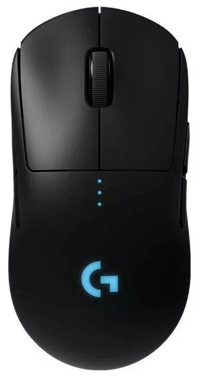 Мышь Logitech , игровая, оптическая, беспроводная, USB, черный [910-005272] - фото №3