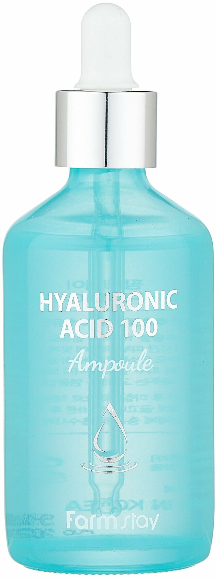 Farmstay Hyaluronic Acid 100 Ampoule Ампульная сыворотка для лица с гиалуроновой кислотой, 100 мл