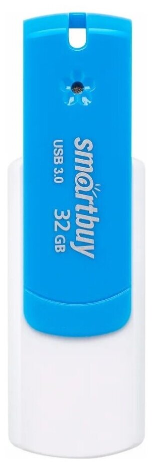 USB 3.0 Флеш-накопитель Smartbuy Diamond 32 Гб синий-белый