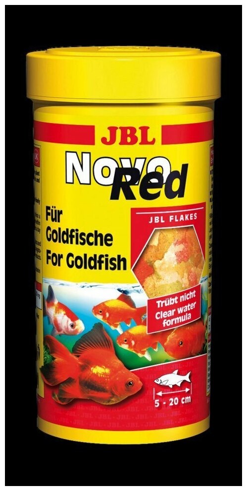 Сухой корм для рыб JBL NovoRed, 1 л, 190 г - фотография № 5