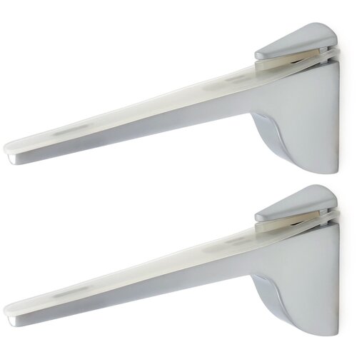 Комплект полкодержателей SOLLER 156 ZY матовый хром (DC) (2шт)