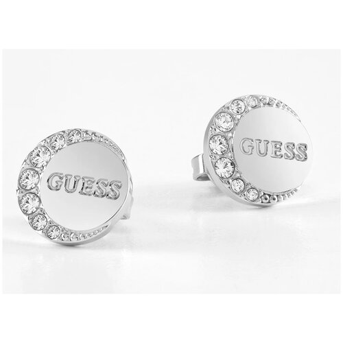 Серьги Guess жен. JUBE01195JWRH T/U , серебристый серебристый  