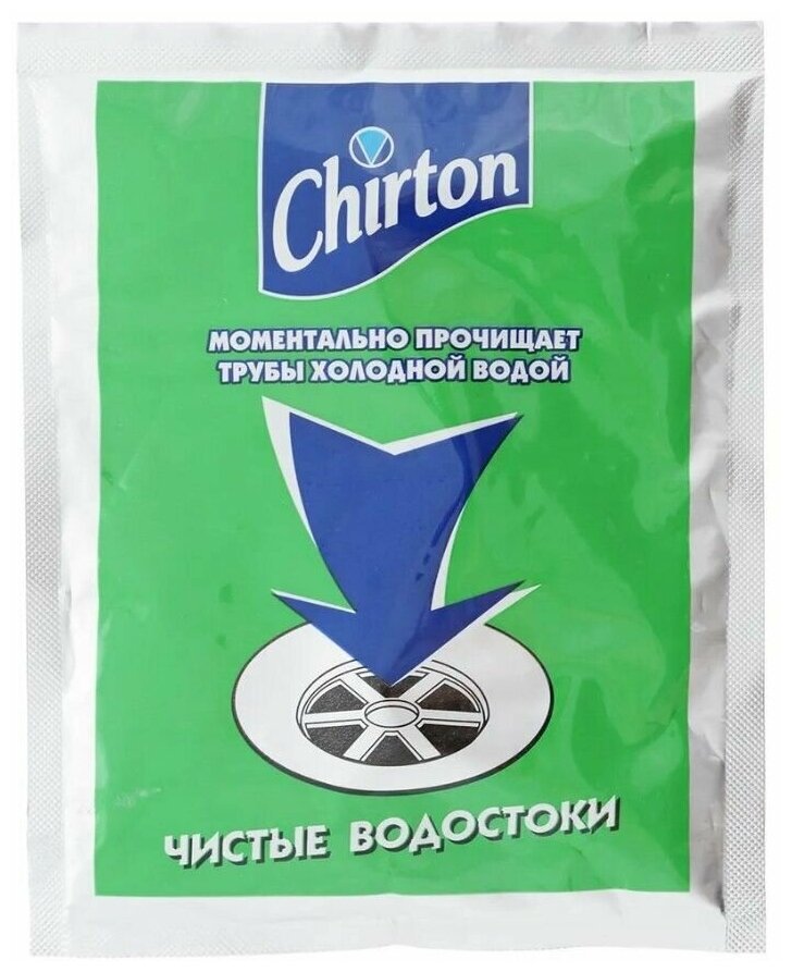 Chirton Порошок для прочистки труб Chirton, 60г, 6 шт. - фотография № 2