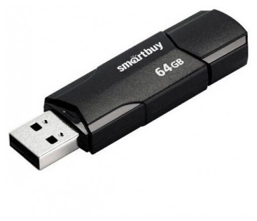 USB флешка Smartbuy 64Gb Clue black USB 2.0