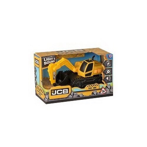 детская игрушка машинка jcb экскаватор 18 см Экскаватор JCB (свет, звук)